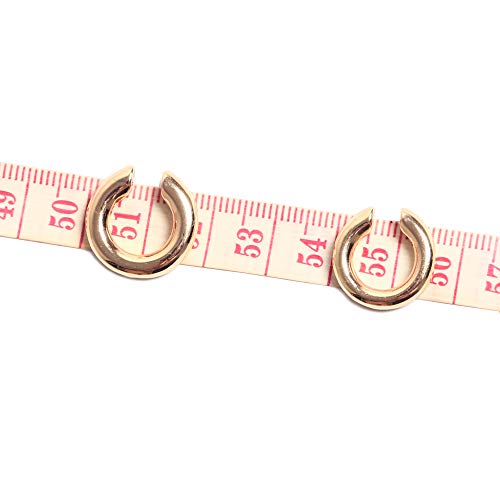 Fomissky-sisa Thick Ear Cuffs for Non Pierced Ears 2 Size Per Set, Unique Ear Cuff Conch Earrings Gold Plated Boho Jewelry