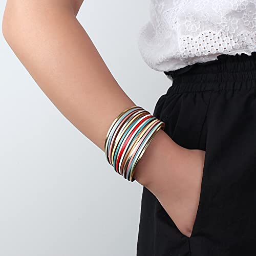 hotoo Leather Wrap Bracelet for Women - color: Boho Bracelets for Women