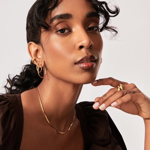 2mm Sterling Silver Big Hoop Earrings For Women - Large Hypoallergenic Circle Endless Thin Oversize Silver Hoops - color: Gold,30mm hoops