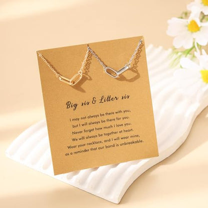 RZKING Silvery Necklace for Women, Gifts for Friend Mom Daughter Teacher - style: Paper Clip
