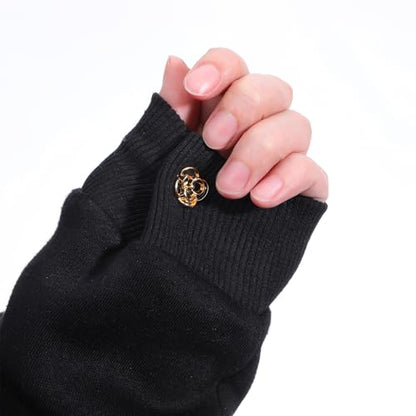 24PCS Women Shirt Brooch Pins, 12 Design Dainty Lapel Pins | Flower Brooches Pin Cover Up Safety Lapel Pin for Shirt Hat Cardigan Sweater Tie Tacks Clothing Decoration Accessories