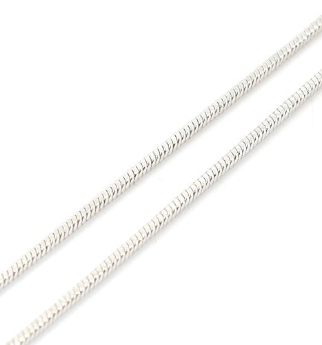 NLCAC Filigree Leaf Pedant Necklace Snake Chain Gorgeous Hollow Leaf Necklace for Women - color: Silver Tone