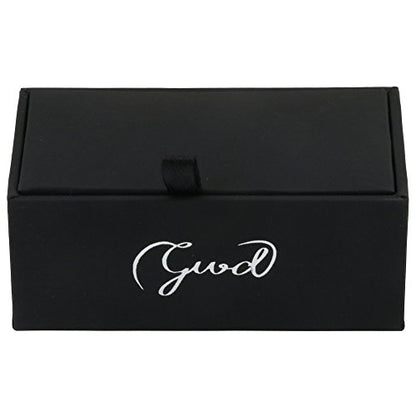 GWD Stainless Steel Tie Clips for Men Personalized Initial Tie Clip Classic Tie Bar Set - color: B