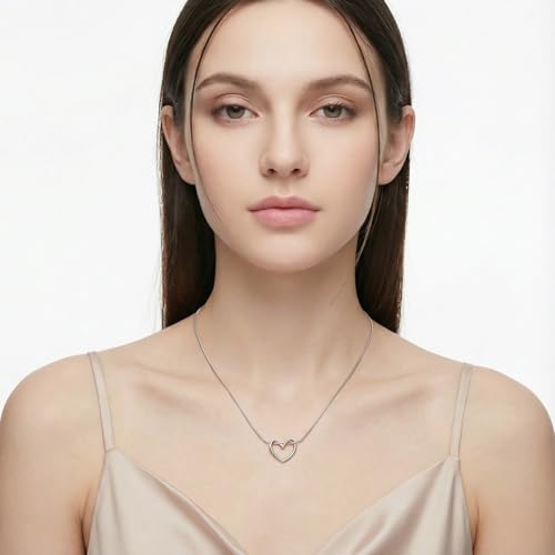 Heart Pendant Necklace – Dainty & Minimalist Style for Daily Wear - style: Everyday/Casual
