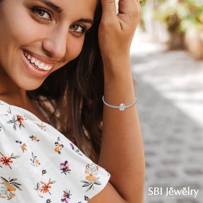 January-December Birthday Charm Compatible with Pandora Bracelets Birthstone Charms for Women Jewelry - style: 4