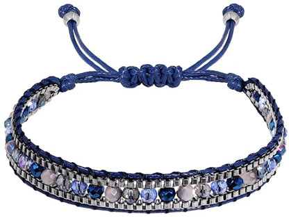 Bohemian Braided Bead Bracelet for Women, Trendy Jewelry Design - style: Bracelet 38-D2KJ