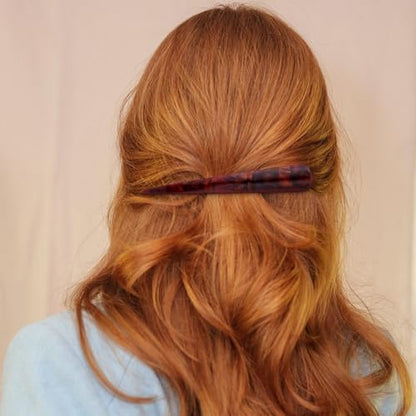 3Pcs Large Acrylic Hair Clips Set for Women, Pink, Brown, and Colors, Sturdy Hairpin Barrettes for Styling and Everyday Hair Accessories