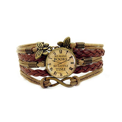 Multilayer Bracelet, Leather Wrist Cuff Bangles Women Wrap Bracelets, Bohemia Style Wrist Decoration, Brown