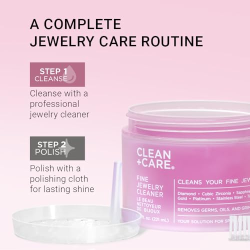 Fine Jewelry Cleaner Solution | Gold, Platinum, Diamond Care
