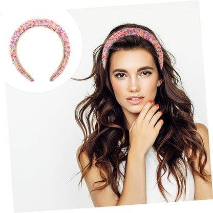 Women Wide Padded Headband Fashion Headwear for Daily Wear Parties and Weddings Stylish Hair Accessory Vibrant Colors and Comfortable Fit