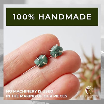 Women's Birthstone Crystal Stud Earrings