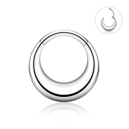 Cartilage Daith Earrings For Women Small 14K Gold Plated Hoop Hypoallergenic Helix Piercing Huggie Surgical Steel Diamond Implant Cubic Zirconia Prom Gift Jewelry - color: Style10-Silver, size: 16g-8mm