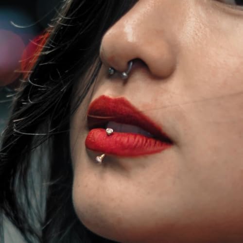 3 Pcs 14k Gold Filled Eyebrow Rings, 16G Rook Piercing Jewelry, Surgical Steel Vertical Lip Labret Belly Tongue Ring Daith Earring Curved Barbells 6mm/8mm/10mm - color: gold 10mm