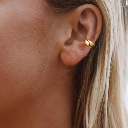 Ear Cuffs Non Piercing Ear Cuff Earrings for Women Gifts Trendy Stuff Clip on Cartilage Earrings Stacks Fake Earrings Jewelry Gifts - color: Z:Cuff3-S