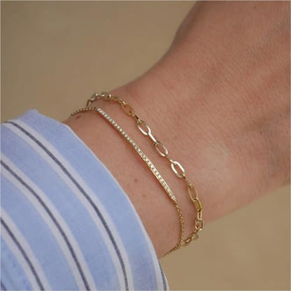 16.5FT Gold Paperclip Chains 5mm Stainless Steel Chain for Jewelry Making | 18K Gold PVD Plated Chunky Link Chain Roll Bulk for Necklace Bracelet Crafts - color: 5mm gold paperclip