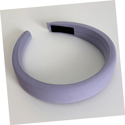 2pcs Wide Padded Headbands for Women and Girls Lightweight Fabric Hair Accessories Light for Daily Wear Parties School and Travel