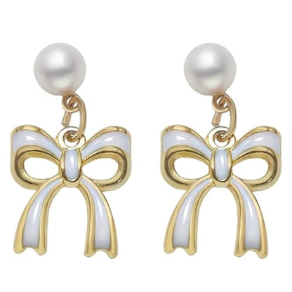 Butterfly Necklace for Women Youthful Style Jewelry Enduring Elegance Birthday Gifts Mother’s Day Easter Spring Fashion Accessories for Her - style: B-earrings