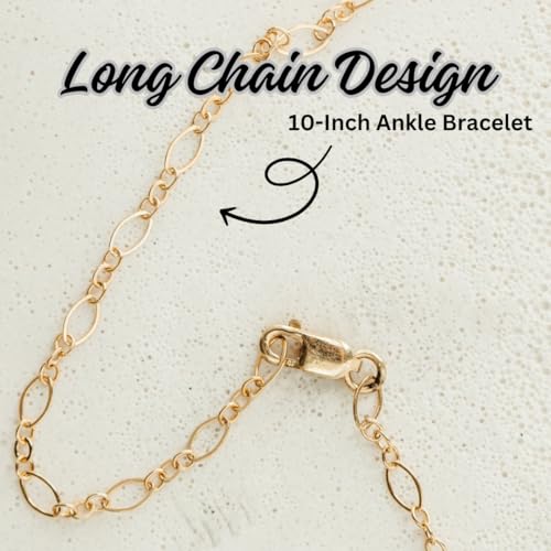 Ellie J Maui 14K Gold Filled Toe Rings for Women Adjustable Open Back Hammered Toe Ring Handmade Non Tarnish Dainty Gold Toe Ring Summer Beach Foot Jewelry (Rose Gold, Silver, Gold) - color: 14k Gold filled Anklet