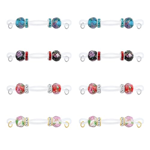 D.Bella Fake Nipple Rings Non Piercing Nipple Jewelry Bells Heart Adjustable Nooses Faux Nipple Piercing Cute Body Jewelry - style: Style B