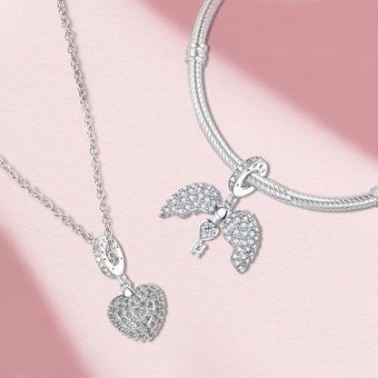 Annmors Birthstone Charms for Bracelet 925 Sterling Silver Charms fit Bracelet Necklace Dangle with 5A Cubic Zirconia Christmas Valentine Mother's Day Gift for Women - color: 04-April-Diamond