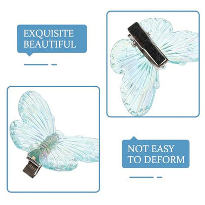 Abaodam 40pcs Butterfly Hair Clips and Hair Snap Barrettes Plastic French Side Clips for Women’s Hairstyles and Bangs Accessory Set
