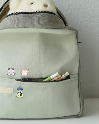 13 Pcs Cute Cat Enamel Pins Set, Funny Kawaii Kitty Lapel Pins with Rubber Backs, Collectible Animal Badges in Gift Box for Backpacks, Jackets, Hats, Tote Bags & Lanyards