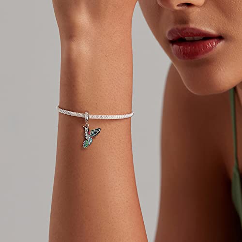 925 Sterling Silver Charm for Bracelet Necklace Women Jewelry Gift