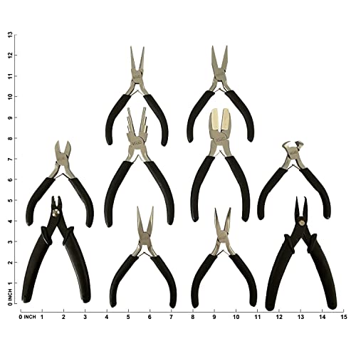 10-Piece Jewelry Pliers Set Jewelry Making Tools