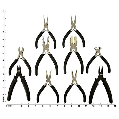 10-Piece Jewelry Pliers Set Jewelry Making Tools