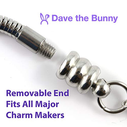 Dave The Bunny Brazil Map Pouch Brasil Country Snake Chain Charm Necklace