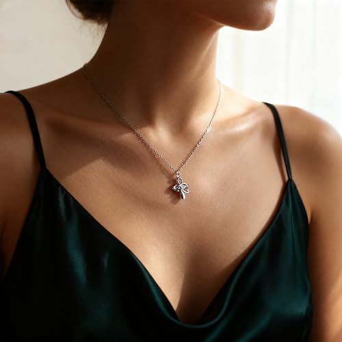Baydurcan Dainty Silver Necklace for Women Ankh Horse Celtic Necklace Gifts | Dainty charm gifts for friends sister mother, birthday, christmas, graduation gifts. Ready to give with card & envelope. - style: Eye of Horus