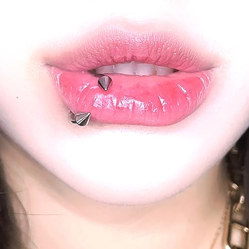 60 Pcs Body Piercing Kit Jewelry 16G Nose Rings Lip Studs Tongue Rings Stainless Steel Cartilage Earrings Tragus Eyebrow Industrial Barbell Belly Rings Body Piercing Jewelry Lot - color: 8mm