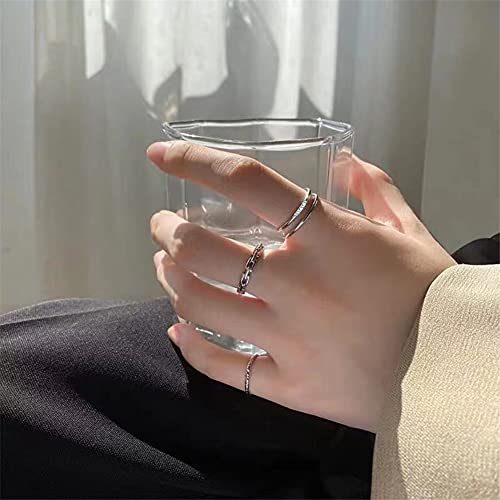 Women's Stainless Steel 1MM Thin Plain Midi Stacking Ring Band Comfort Fit, Size 3 to 10 - color: Dome - Silver (with 1 cz)