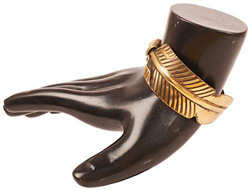 Touchstone Indian Bollywood Desire Brass Base Exotic Workmanship Free Size Cuff Bracelet in Antique Gold Or White Or Copper Tone for Women. - style: D054 Antique Gold 2