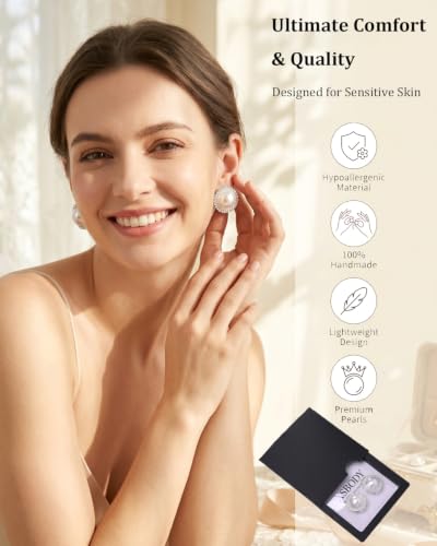 Prom Silver Clip On Earrings for Women Trendy Hypoallergenic Non Pierced Statement Cubic Zirconia Earrings for Women Large Rhinestone Earring Formal Wedding Jewelry Gifts - color: Silver2