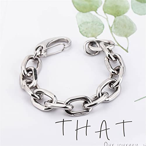 Women's Stainless Steel Bracelet Jewelry Crystal Bracelet with Cube Zircon Hinge Jewelry Oval Bangle Witness The Gift of Love