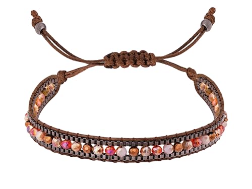 Bohemian Braided Bead Bracelet for Women, Trendy Jewelry Design - style: Bracelet L12-036