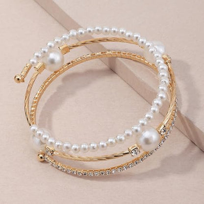 925 Sterling Silver Plated Heart Charm Bracelet for Women - Dainty Chain Love Gift Idea - style: Style10