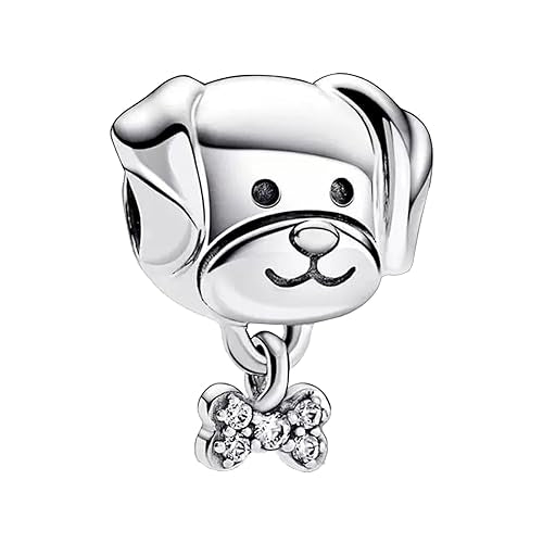 10 Pack Silver Bead Charms for Bracelets and Necklaces Pendant Dangle Beads Jewelry Gifts for Women Charm Set - color: Animals