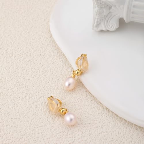 3Pcs Ear Cuff Earrings for Women, 14K Gold Plated Gold Ear Cuffs Non Pierced Ear Clips Cartilage Wrap Ear Cuff CZ Earring Set for Women Trendy Jewelry