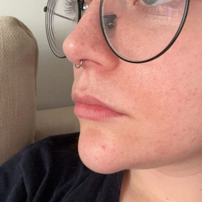 D.Bella Hinged Nose Rings Hoop 316L Surgical Steel Hypoallergenic Septum Ring Lip Ring Helix Cartilage Rook Earrings Body Piercing Jewelry 14G 16G 18G 20G, Diameter 5mm to 14mm - color: Black, size: 18g(1.0mm),7mm