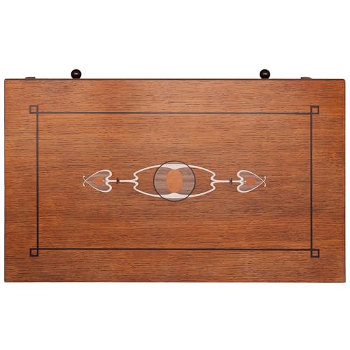 Harvey Ellis Wooden Jewelry Box, Solid Quartersawn Oak | Onondaga Brown Finish, Inlay, Velvet-Lining, Ring Holder, Drawer w/ 2 Keys, 18in W x 11in D x 7.5in H, 18in H Lid Open