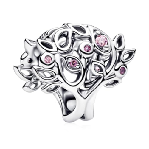 LaMenars 925 Sterling Silver Charms for Pandora Bracelets & Necklaces | Bead Charms Birthday Holiday Jewelry Gifts For Women - color: Family Tree of Life Charm