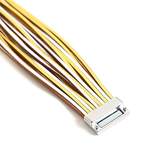 hotoo Leather Wrap Bracelet for Women - color: Gold and silver