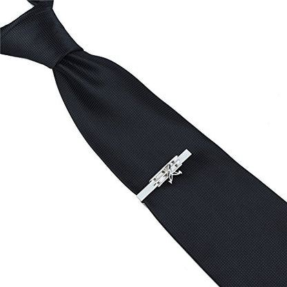 HAWSON 2 inch/ 2.2 inch Tie Clip for Men, Novelty Tie Bar Clip for Men and Boys, Interesting Tie Clip for Party - color: Airplane