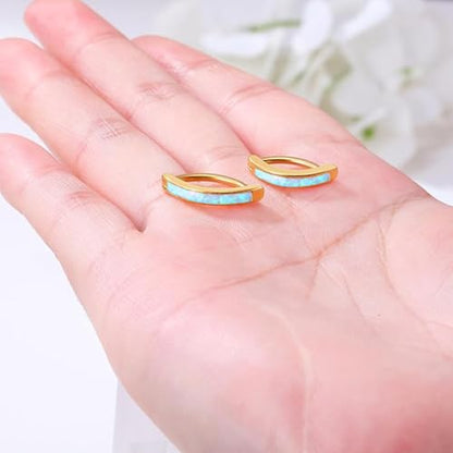 Clicker Belly Button Ring Hoop Belly Button Ring 14G Navel Ring | Surgical stainless steel hinged belly button ring for belly button piercing, navel body jewelry for women and men - color: COP-Gold