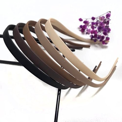 6pcs Square Sunglasses Headbands for Women & Girls No Pressure Headband | Neutral Color Hairband Non Slip with Teeth