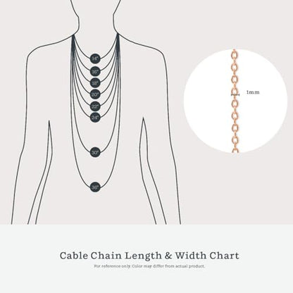 KEZEF 18K Gold Plated 925 Sterling Silver Box Chain Necklace for Women, 1mm Thin & Sturdy Italian Chain Necklace, Rose Gold & Silver Available, 15/16/18/20/22/24/30 Inch - color: Sterling Silver, size: 18 Inch (Popular Women's Length)