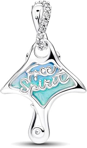 Birthday Fashion Heart Dangle Charm for Bracelets and Necklace Pendant Bead Charms Jewelry Present for Women Family Friends - style: Blue Charm