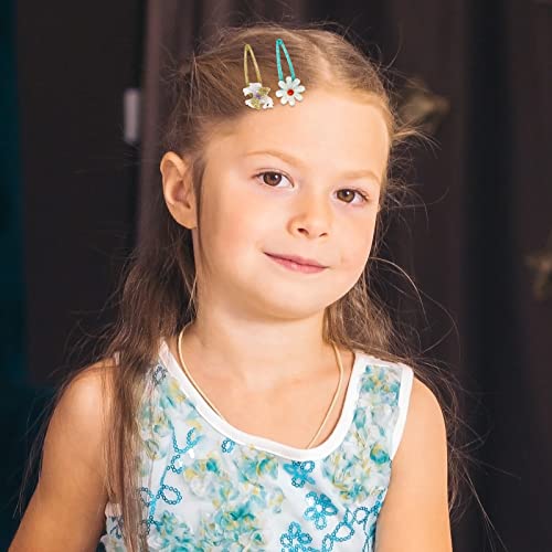 Wingchold 16Pcs Girls Unicorn, Butterfly, Flower, Rabbit Hair Clips - Sparkly Rainbow Hair Accessories for Toddlers, Kids, Hair Clips for Party, Birthday Gift Supplies Favors